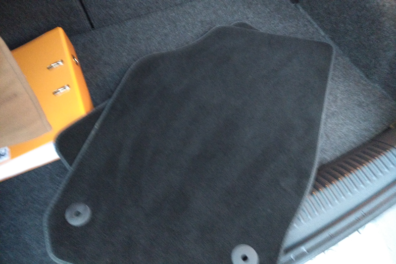 Mats I bought for the car vacuumed and feel great. Lovely very soft deep pile.